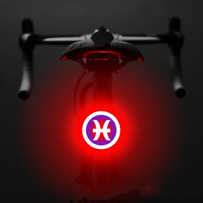 Bicycle Intelligent Auto Brake Sensor Light Waterproof LED Rechargeable Bicycle Tail Light Bike Accessories Bike Light Mount