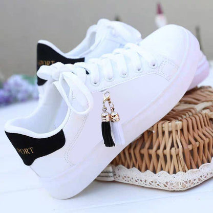 Mesh white shoes ladies fashion breathable shoes