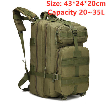 Sports outdoor mountaineering travel double shoulder knapsack