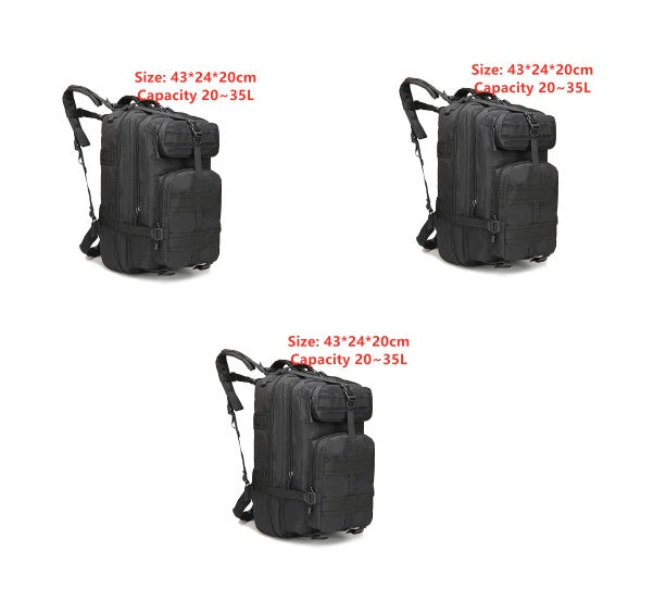 Sports outdoor mountaineering travel double shoulder knapsack