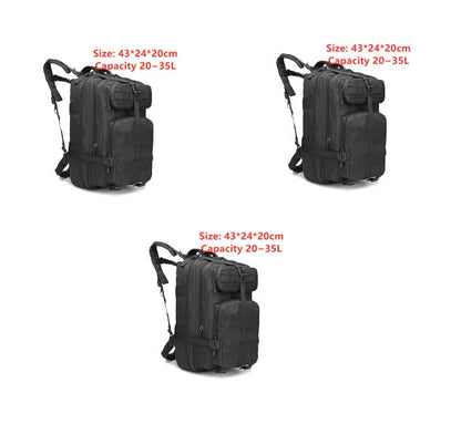 Sports outdoor mountaineering travel double shoulder knapsack