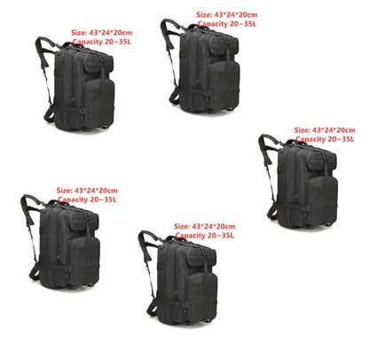 Sports outdoor mountaineering travel double shoulder knapsack