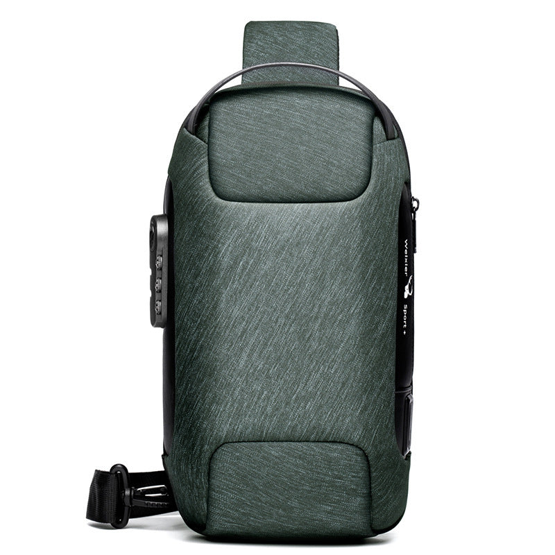 Men Chest Bag Messenger Bag Anti-theft Shoulder Bags