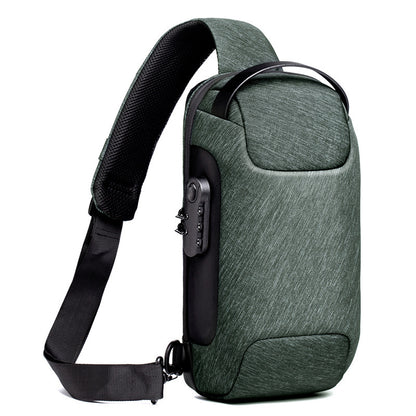 Men Chest Bag Messenger Bag Anti-theft Shoulder Bags