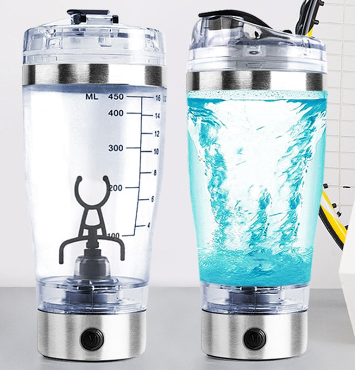 Electric Protein Shake Stirrer USB Shake Bottle