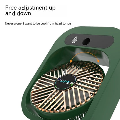 Air Conditioning Fan Desk Misting