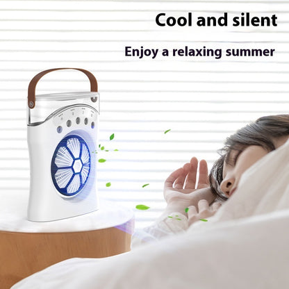 Portable Fan Portable Mini Humidifier Fan Water Spraying