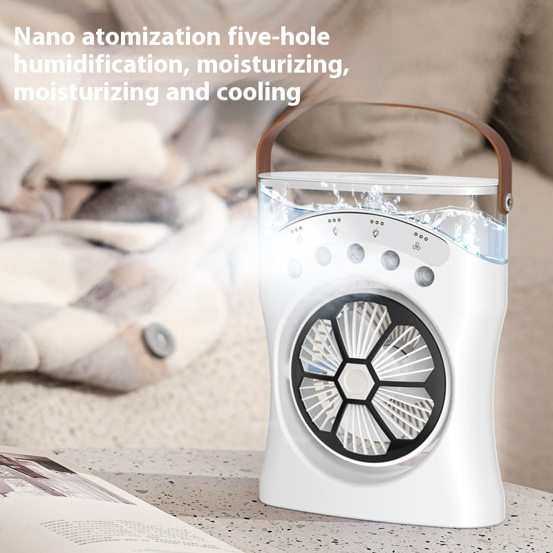 Portable Fan Portable Mini Humidifier Fan Water Spraying