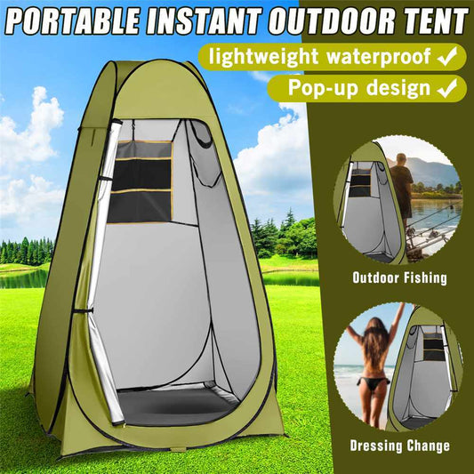Portable Privacy Shower Toilet Automatic Camping Tent