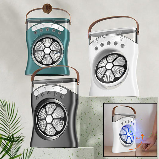 Portable Fan Portable Mini Humidifier Fan Water Spraying