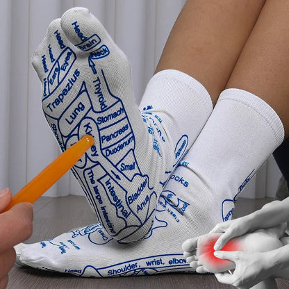 Massage Relieve Tired Feet Socks Acupressure Foot Massager