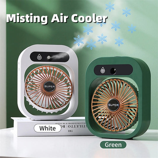 Air Conditioning Fan Desk Misting
