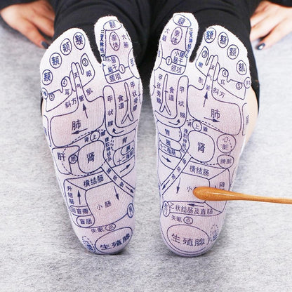 Massage Relieve Tired Feet Socks Acupressure Foot Massager