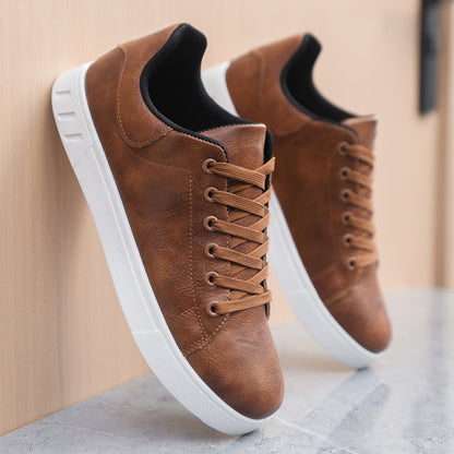Men's Lace-up Flat Shoes