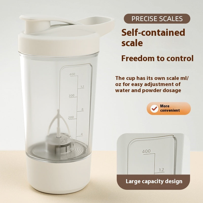 400ML 14oz Electric Protein Powder Mixing Cup