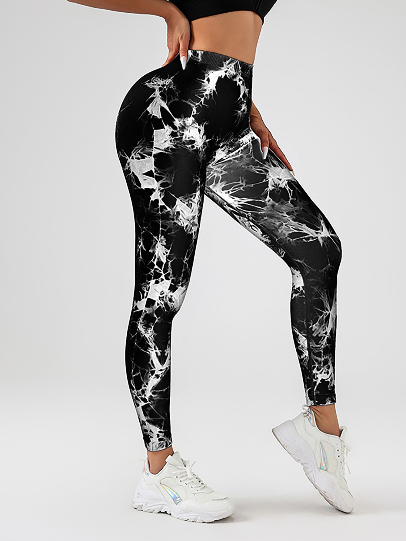 4 Pack Women's Scrunch Workout Leggings