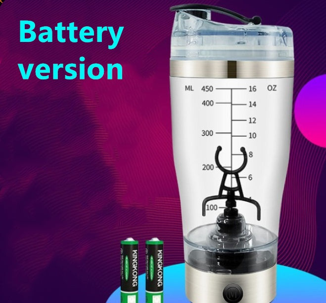 Electric Protein Shake Stirrer USB Shake Bottle