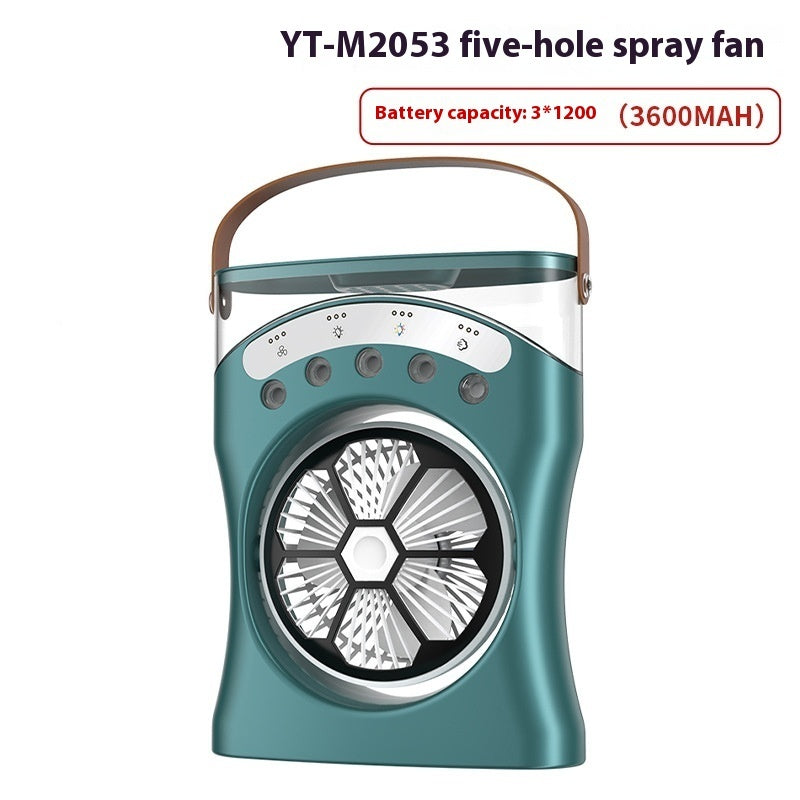 Portable Fan Portable Mini Humidifier Fan Water Spraying
