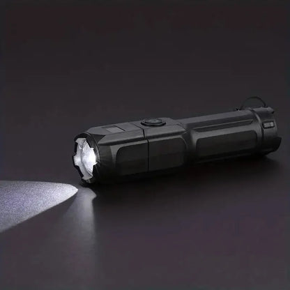 LED Rechargeable Zoom Flashlight – Waterproof, Ultra Bright for Camping & Emergency