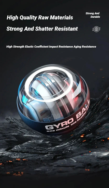 Gyroball Powerball Forearm Exerciser Muscle Fitness Equipment Gyroscope Power Ball Gyro Wrist Booster Trainer Hand Exercise