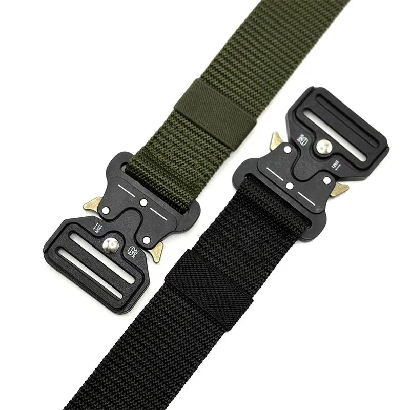 Outdoor Hunting Tactical Multi-Function Combat survival Nylon Belt