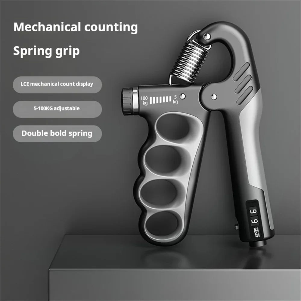 Adjustable grip strength trainer