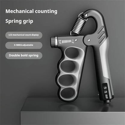 Adjustable grip strength trainer