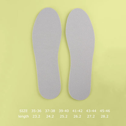 Men Women Insoles Deodorant Soft Shock Absorption Sport Shoes Pad Breathable Vigorously Walking Sport Insoles Unisex