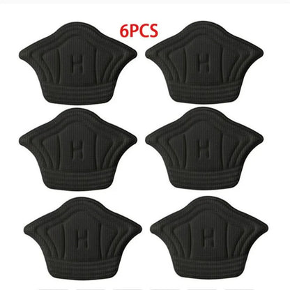 3pair/6pcs Insoles Patch Heel Pads for Sport Shoes Back Sticker Adjustable Size Antiwear Feet Pad Cushion Insert Insole Grips