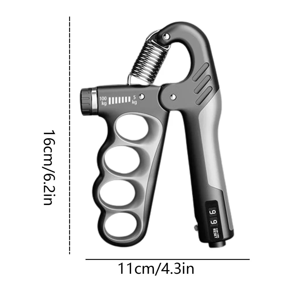 Adjustable grip strength trainer