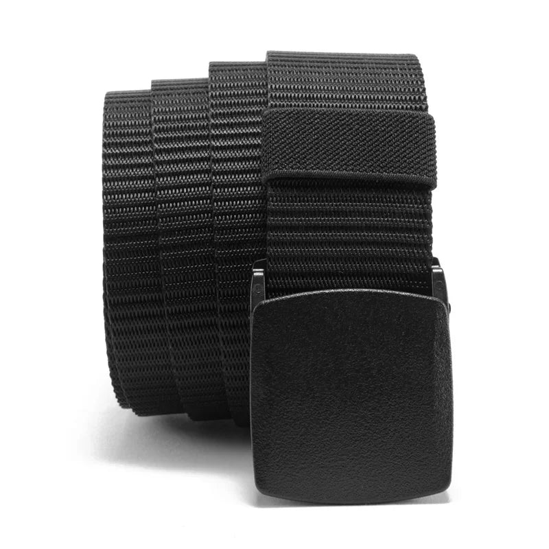 Automatic Buckle Nylon Belt, Fashionable MEN'S Canvas Outdoor Belt.