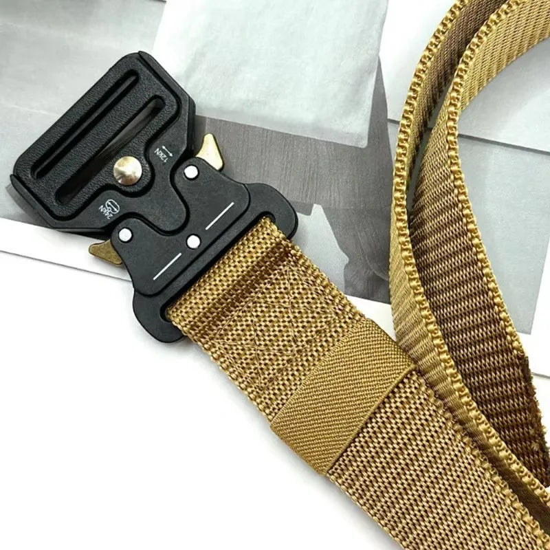 Outdoor Hunting Tactical Multi-Function Combat survival Nylon Belt