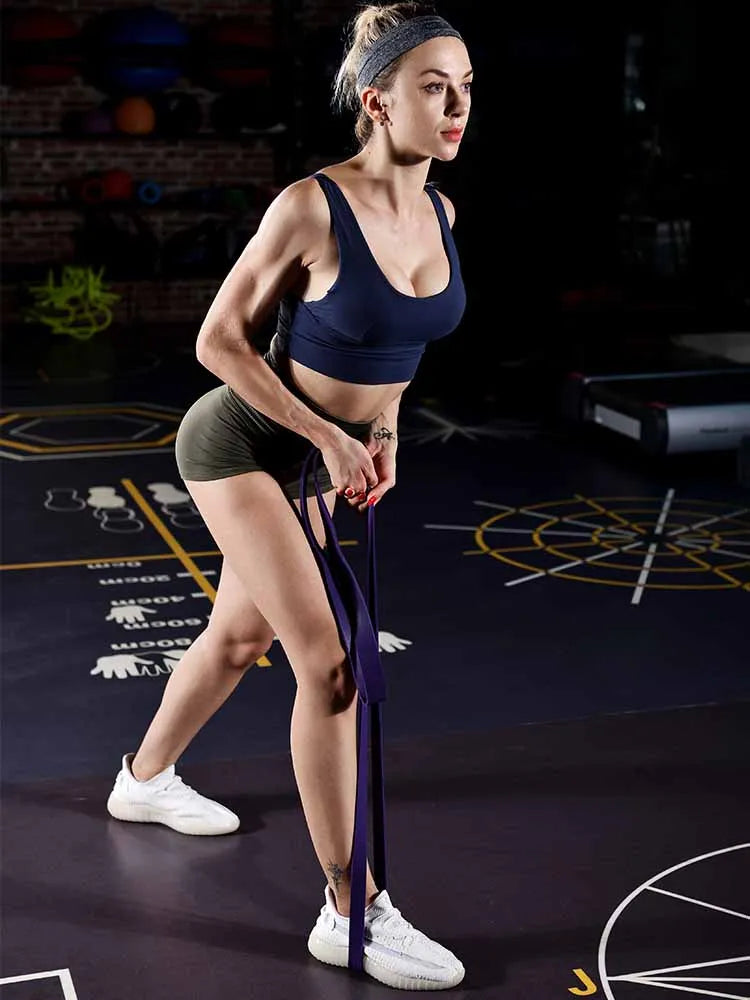 Workout Pilates Latex Resistance Band Exercise Elastic Band For Sport Strength Pull Up Assist Band Heavy Duty Fitness Equipment