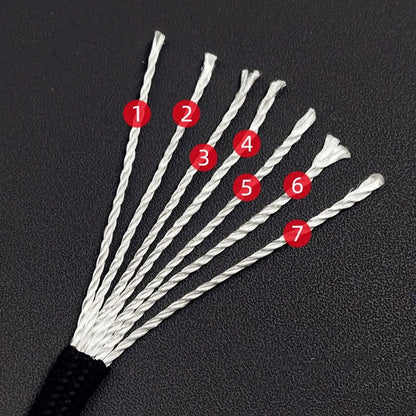7 Core 4mm Extreme Durability Paracord For Camping and Outdoor Survival
