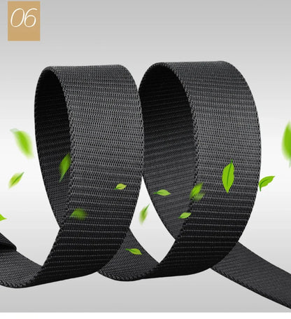 Automatic Buckle Nylon Belt, Fashionable MEN'S Canvas Outdoor Belt.