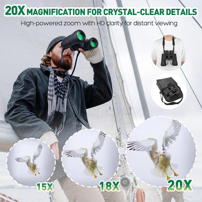 20x50 High Powered Binoculars For Adults