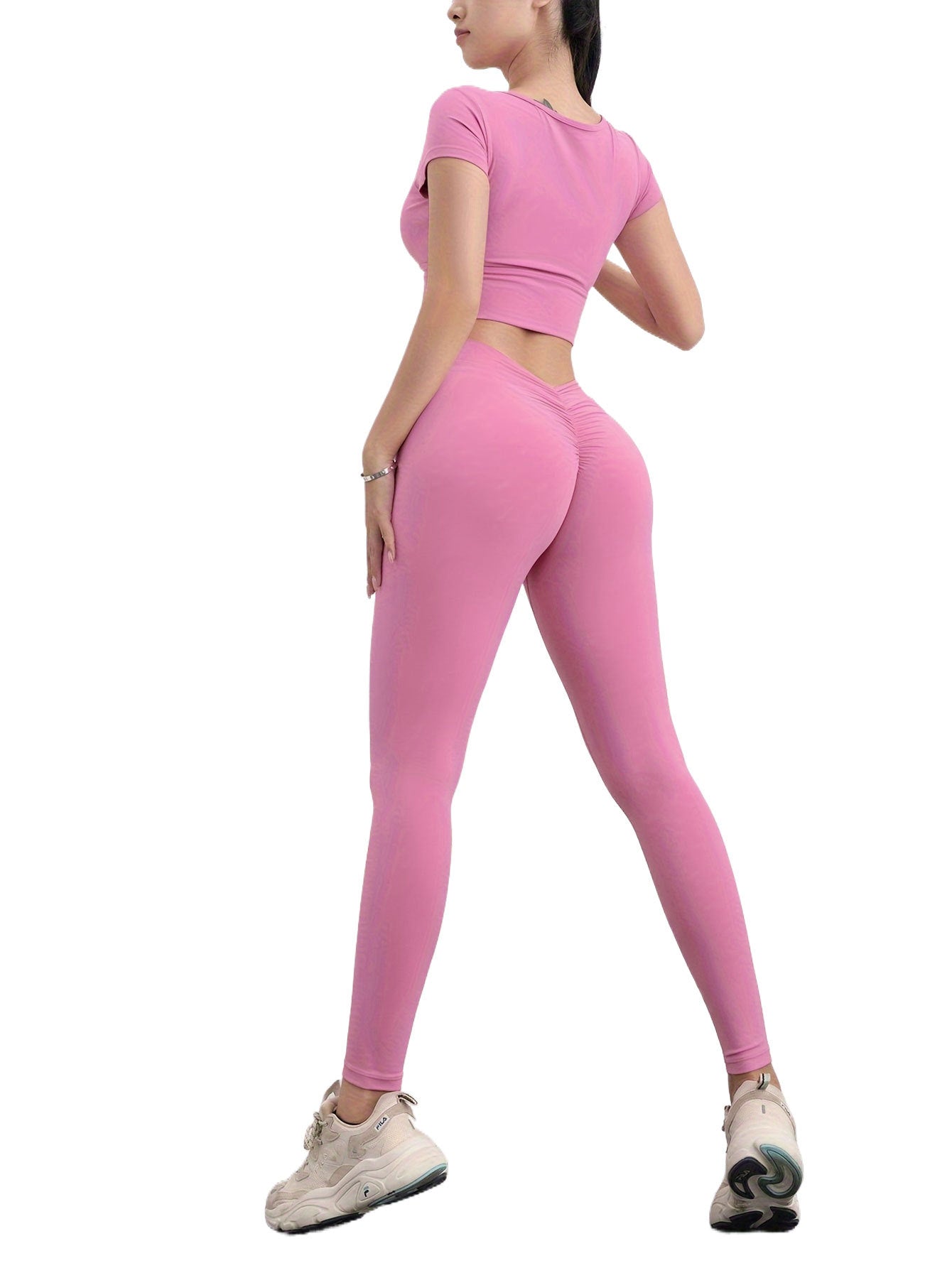 High Waist Yoga Pants For Women, Seamless, Scrunch Butt,