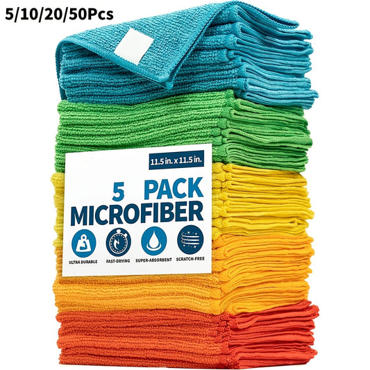 Tablet Cleaning Towel - Small, Random Color, 5/10/20/50pcs, Multi-Purpose & Portable for Daily Use