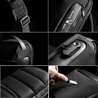 Men Chest Bag Messenger Bag Anti-theft Shoulder Bags