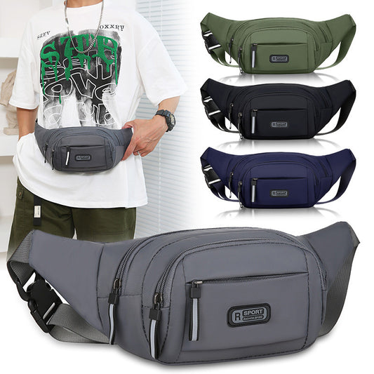 Men's Multifunctional Waist Bag Wear-resistant
