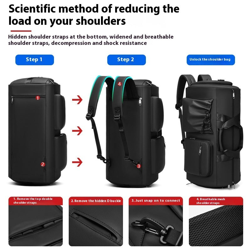 High Quality Waterproof Suit Bag For Men Large Capacity Travel Bag