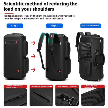 High Quality Waterproof Suit Bag For Men Large Capacity Travel Bag