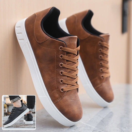 Men's Lace-up Flat Shoes