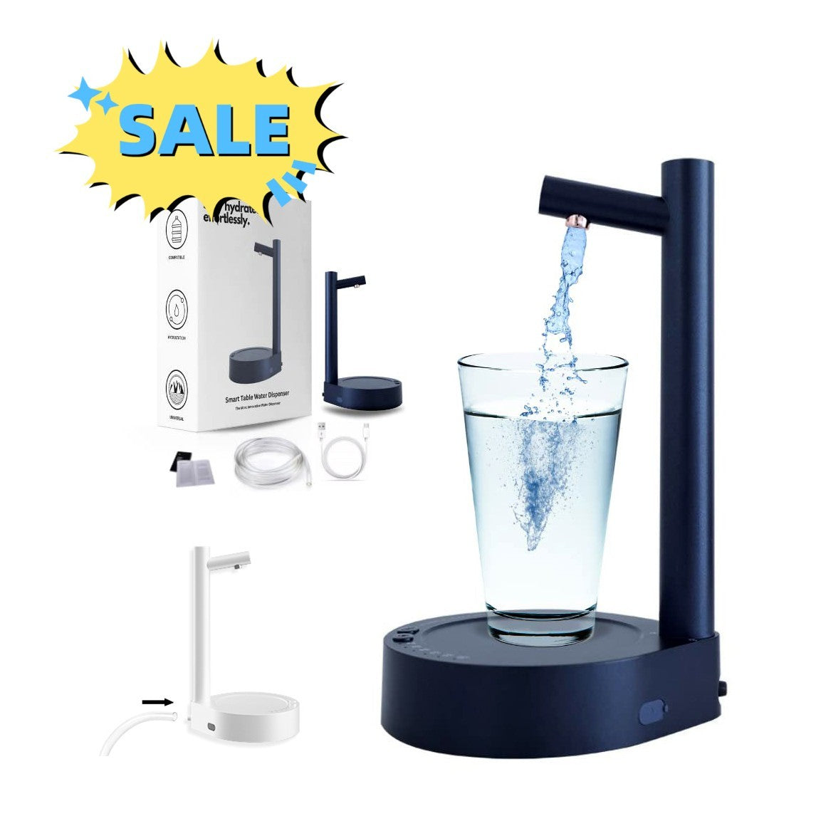 Desk Electric Water Bottle