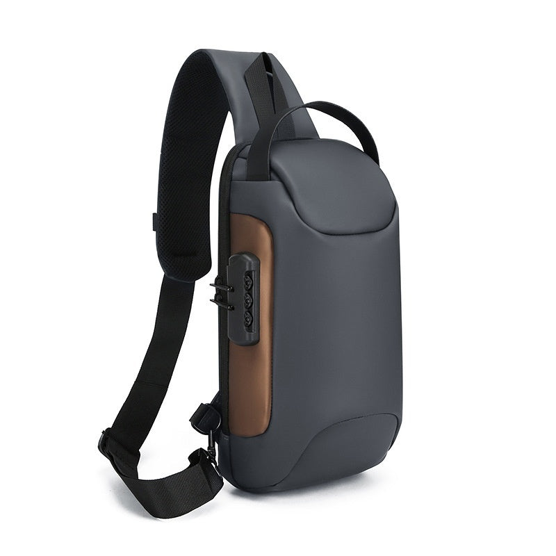 Men Chest Bag Messenger Bag Anti-theft Shoulder Bags