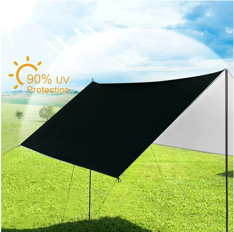 3x3 M Tarpaulin Waterproof Camping Tarp Shelter Tent
