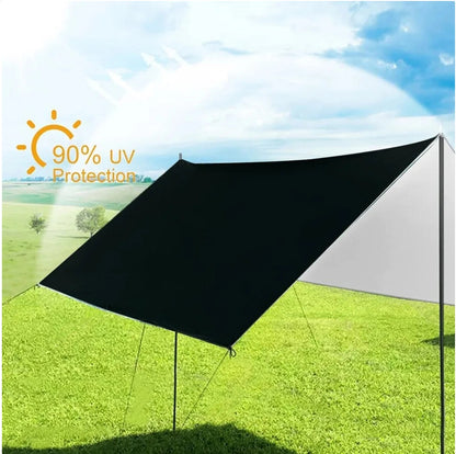 3x3 M Tarpaulin Waterproof Camping Tarp Shelter Tent