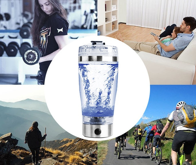 Electric Protein Shake Stirrer USB Shake Bottle