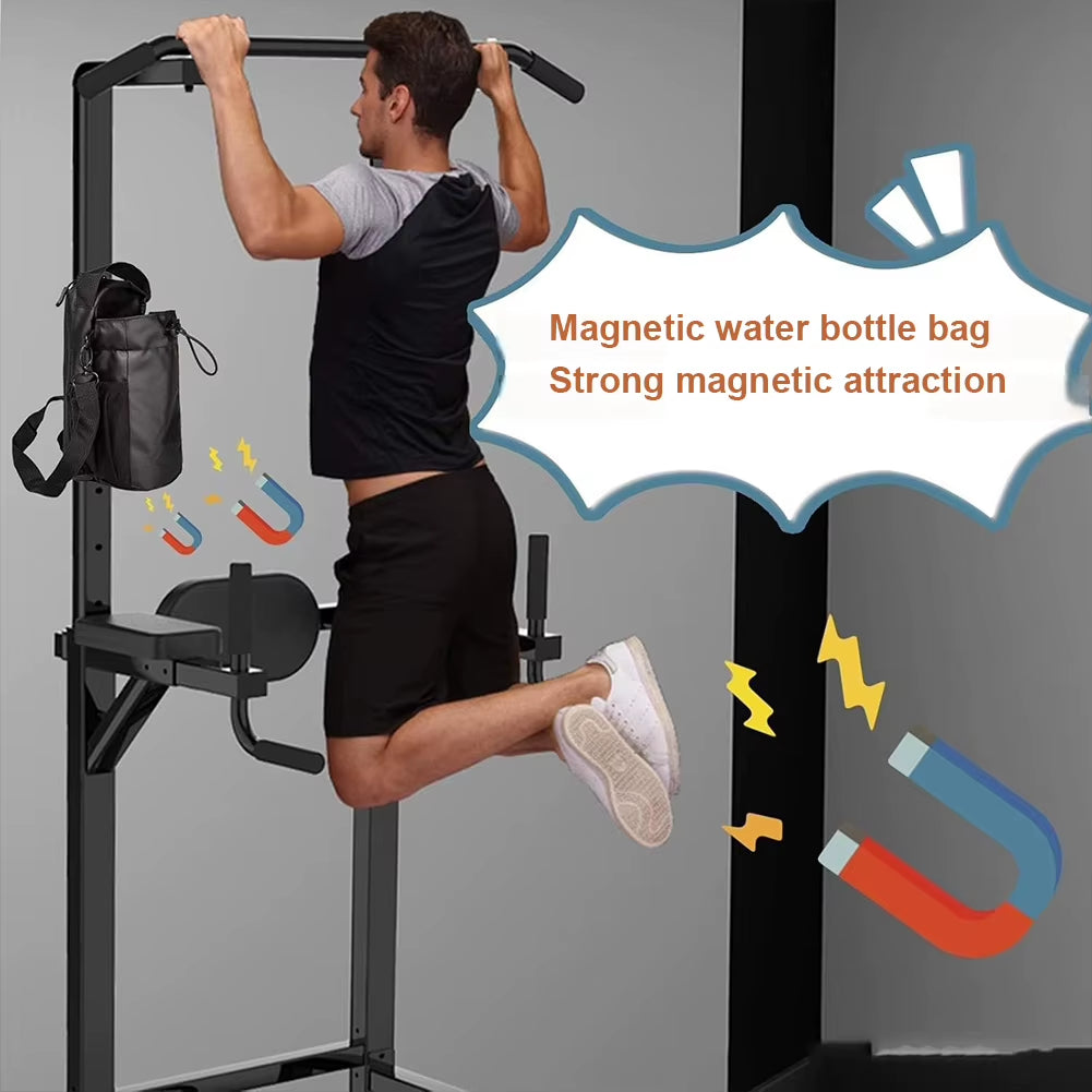 Magnetic Gym Bag Water Bottle Bag Sling Bag Crossbody Water Bottle Pouch Phone Holder for Men Women Fitness Travel Sports